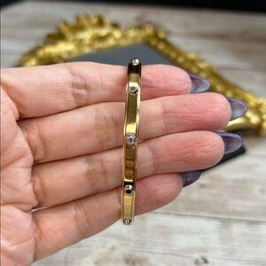 Michael Kors Gold and Silver Studded Bracelet